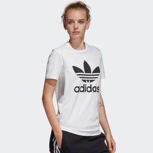 adidas logo tee